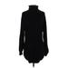 Hera Collection Casual Dress - Sweater Dress: Black Dresses - Women's Size Small