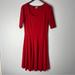 Lularoe Dresses | Lularoe Red Dress Size Large | Color: Red | Size: L