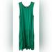 Anthropologie Dresses | Maeve By Anthropologie Green Marlene Maxi Dress-High Low Tiered Bottom. Size S. | Color: Green | Size: S