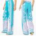 Lilly Pulitzer Pants & Jumpsuits | Lilly Pulitzer Bal Harbour Palazzo Wide Leg Pants New With Tags! Women Size Xxs | Color: Blue/Pink | Size: Xxs