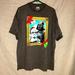 Disney Shirts | Gray Disney Star Wars “Merry Sithmas” Graphic Short Sleeve T-Shirt Mens Size Xl | Color: Gray | Size: Xl