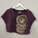 Anthropologie Sweaters | Anthropologie Purple Capelet Sweater Vest By Moth | Color: Purple/Tan | Size: S