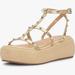 Jessica Simpson Shoes | Gold Jessica Simpson Platform Sandals | Color: Gold | Size: 8