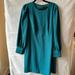 J. Crew Dresses | Longsleeve J.Crew Dress Size 14 | Color: Blue/Green | Size: 14