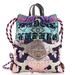 Gucci Bags | Gucci Drawstring Backpack Brocade Small Print, Multicolor | Color: Silver | Size: Os