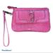 Jessica Simpson Bags | Jessica Simpson Pink Alligator Crocodile Clutch | Color: Pink | Size: Os