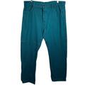 Levi's Jeans | Levis 501 Xx Mens Jeans Size 42x32 Green Teal Straight Fit Button Fly Denim | Color: Green | Size: 42