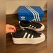 Adidas Shoes | New Size 7.5 Adidas Nizza Platform W Women’s Athletic Shoes Sneakers Fv5321 | Color: Black/White | Size: 7.5