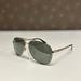 Gucci Accessories | New Authentic Gucci 61mm Aviator Sunglasses | Color: Gold/Gray | Size: Os