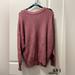 American Eagle Outfitters Sweaters | Baggy Pullover Sweater | Color: Pink | Size: M