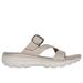 Skechers Women's Relaxed Fit: Easy Going - Slide On By Sandals | Size 11.0 | Taupe | Synthetic | Vegan