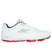 Skechers Men's GO GOLF PRO 6 Shoes | Size 9.5 | White/Navy | Synthetic | Arch Fit