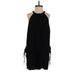 Club Monaco Romper Crew Neck Sleeveless: Black Print Rompers - Women's Size 6