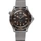 DTREEL AAA+ Luxury Men's Automatic Mechanical Watch Men's Classic Diver's Watch 42mm Brown Bezel Brown Dial