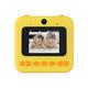 Namolit Cute Instant Print Kids Digital Camera 1080P Digital Video Camera Dual Lens Screen 2.4 Inch with Flash Built-in Battery Photo Frames Birthday Festival Gift