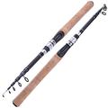 Fishing Rod,Fishing Pole Feeder Series Portable 1.8-2.7cm Mini Telescopic / 6 Section 3.0 3.3 3.6m Carp Feeder 60-180g Travel Fishing Rod (Size : White_3.0 m)