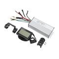 Electric Bicycle Controller Bike Controller Kit, Electric Bike Controller with Display for LCD3 Display for Electric Bicycle 36V 48V 1000W DC Motor Cycling Computers