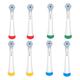 Compatible with IO 3/4/5/6/7/8/9/10 Series Ultimate Clean Electric Toothbrush Replacement Brush Heads (Color : White-8 Pack)