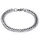 FORgue Bracelet for Women Hip Hop Rap Steel Bracelet Personality Charm Snake Bone Chain Bracelet