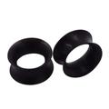 IOIUSKKU 50 Set of Silicone Tunnels Ear Stretchers Plugs Ear Protection For Comfortable Fit Wide Application Silica Gel Unisex Safe black 25mm, black 25mm 50Set