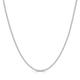 Sterling Silver Chain Necklace for Women, 1.7mm Thick 925 Sterling Silver Box Chain for Women Girls, 24" Length