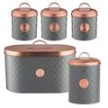 Typhoon Henrik Tea/Coffee/Sugar, Bread Bin & Cookie Jar Set