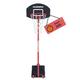 HUDORA Start Basketballständer 205 - Höhenverstellbarer Basketballkorb von 165-205 cm - Mobiler Basketballkorb mit Ständer für Kinder & Jugendliche - Stand-Basketballkorb Outdoor mit Rollen