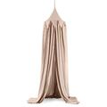 Navaris Bed Canopy for Children - Bed Canopy for Girls and Boys - Ceiling Canopy for Kids Bedroom, Baby Cot, Nursery, Reading Corner - Beige