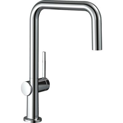 Küchenarmatur HANSGROHE "Talis M54", silber (chrom), H:339cm T:25,6cm, Armaturen, U 220 1 Strahlart