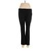 Amanda + Chelsea Casual Pants - Low Rise Boot Cut Boot Cut: Black Bottoms - Women's Size 6 Petite