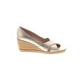 Jack Rogers Wedges: Gold Shoes - Women's Size 8
