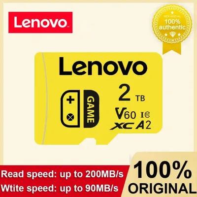 Lenovo 1 To Micro TF Carte SD 512 Go irritation 10 V60 Carte mémoire UHS-I Carte SD Carte TF haute