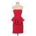 Nicole Miller Artelier Cocktail Dress: Red Dresses - Women's Size 2
