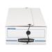 Bankers Box® Liberty Check/Deposit Slip Storage Box, 9 x 23 x 4, WE/BE, 12/Carton Metal in Blue/White | 28.75" H x 32" W x 2.5" D | Wayfair