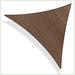 Colourtree Triangle Shade Sail, Stainless Steel in Brown | 12 ft. x 12 ft. x 12 ft | Wayfair TAPT12-10