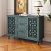 Darby Home Co Aaryav 2 - Door Accent Cabinet in Green | 31.57 H x 47.24 W x 15.75 D in | Wayfair F05C3E7FD7CA4A969D4583C5E1C43D7C