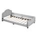 Wildon Home® Duco Daybed Plastic in Gray | 34 H x 41.3 W x 80 D in | Wayfair 628E886BB4D5490D9212CCE3A79254B3