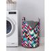 East Urban Home Grunge Laundry Bag, Hipster Zigzag Chevron, 13" x 19", Multicolor, Polyester | Wayfair 7667CD25580042DBA7ADFDDD8829DA1B