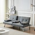 Ebern Designs Kadyn 66.1" Sofa in Gray | 29.5 H x 66.1 W x 33 D in | Wayfair DBE1474FC5764D75A17C6B0E673EBCA0