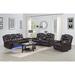 Latitude Run® Cambronero 3-Piece Power Reclining Living Room Set Faux Leather | 41 H x 88 W x 40 D in | Wayfair Living Room Sets