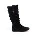 Ugg Australia Boots: Black Solid Shoes - Women's Size 7 - Round Toe