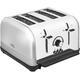 MORPHY RICHARDS Venture Retro 240333 4-Slice Toaster - Tungsten, Silver/Grey