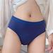 Njoeus Womens Underwear Seamless Underwear Women Pack Women s Striped Mid High Waist Leak Proof Incontinence Underwear Period Underwear for Women Cotton Underwear Breathable Underwear for Women