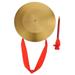 Gong Musical Instrument Set Chinese Traditional Percussion Instrument Gong with Wind Gong Tambourine Cymbals Percussion Musical Instruments