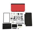 ZPSHYD Full Housing Case Full Housing Case Cover Shell with Buttons Replacement Part for 3DS XL Game (Red)