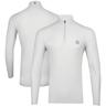 The Open Donald Ross 1/4 Zip Midlayer - White