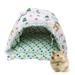 Goick Hamster Hammock-Cotton Fabric Christmas Pet Hamster Warm Hammock Hanging Tent(M)