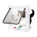 Spirastell Cat Door Flap Doors Cat Interior Doors Interior Door 4 Way Door Interior Doors Cat Door Cat Flap Doors Cat Easy Installation Doors Cat Easy Interior Cat Flap 4 Way Cat Leeofty BUZHI Rookin