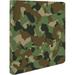 Camouflage Decoraive 3-Ring 1-Inch Binder For School Office Or Home Made In he Reble & Easily Wipes Clean