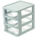 Desk Organizer Storage Drawers Clear Plastic Container Jewelry Storage Case Drawer Organizer Storage Drawer Storage Box Cosmetic Pp Child